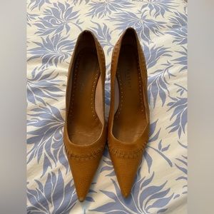 a. Testoni leather pumps European size 38 = US size 7-7 1/2
